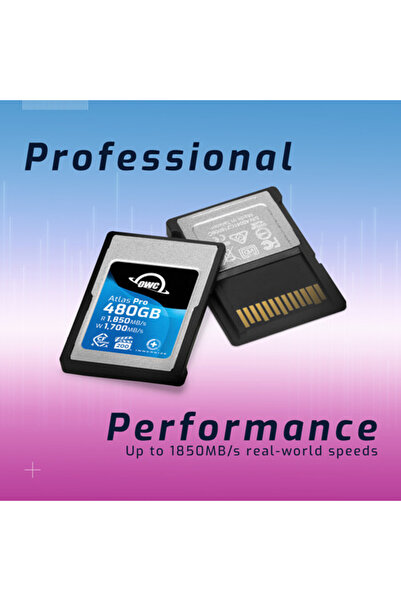 OWC 960Gb Atlas Pro Cfexpress 4.0 Type a Memory Card