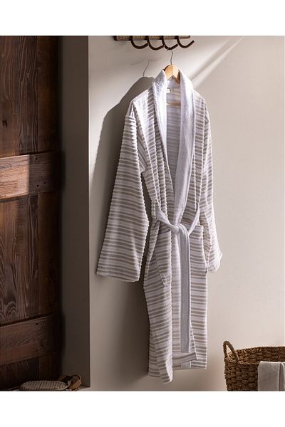 Madame Coco Pile Hamam Unisex Bademantel