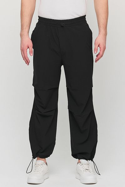 YXC Trend Maker Parachute Fabric Pocket Adjustable Leg Baggy Trousers