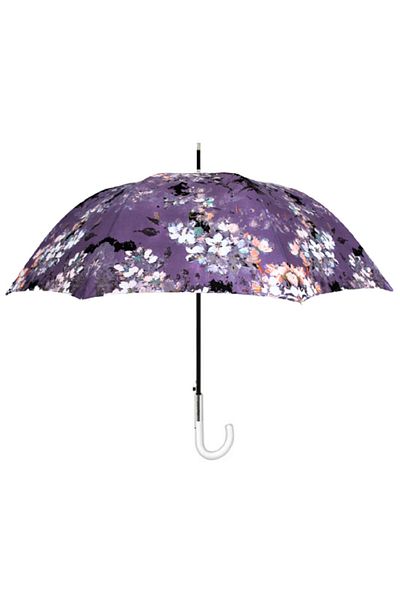 Perletti Umbrela LONG automatica VINTAGE FLOWERS