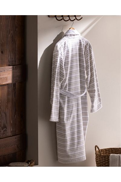 Madame Coco Pile Hamam Unisex Bademantel