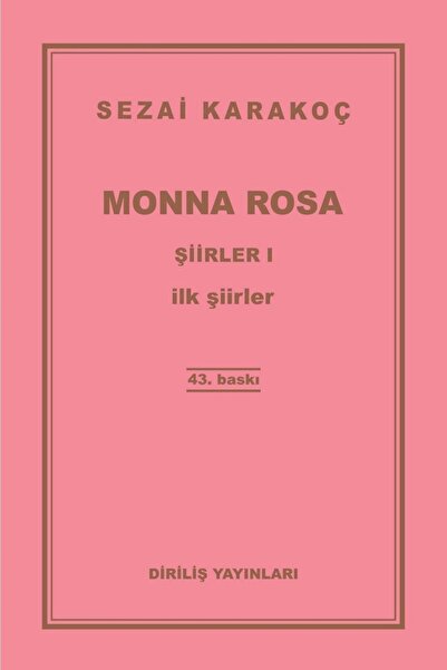 Diriliş Yayınları Şiirler / 1- Monna Rosa