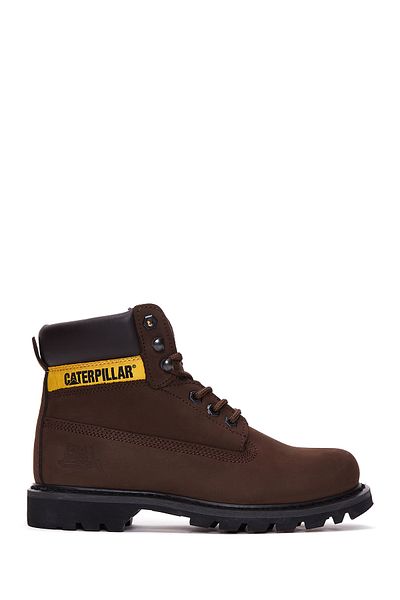 Caterpillar Ανδρικές Καφέ Δερμάτινες Μπότες Colorado Nubuck 015μ 100031