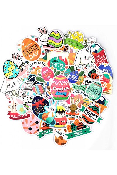 Leesgel Set de 100 stickere pentru Paste Leesgel, PVC, multicolor