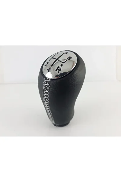 AÇIK OTOMOTİV Renault Fluence Leather Gear Shift Knob Red Stitched8200079112