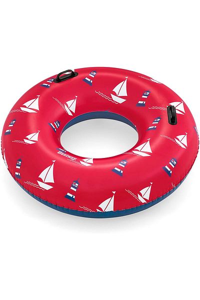 BESTWAY Nautical Fashion Swim Ring 47inch Assortment - 1 Piece