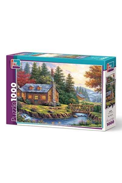 Yappuzz Tahta Köprü 1000 Parça Puzzle