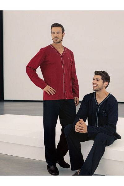 Polat Elite Point 983 Male Long Sleeve Pajama Set