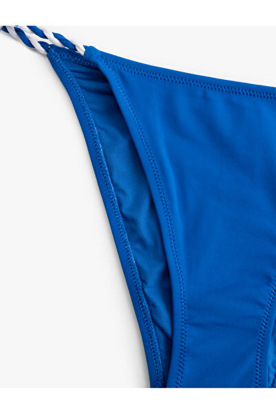 Koton Partea de jos de bikini cu șnur contrastant de culoare