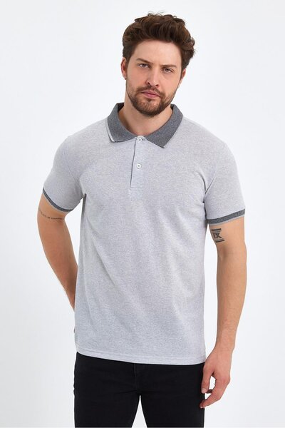 yakamor Ανδρικό μπλουζάκι Polo Neck