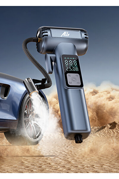 Bowie Çok fonksiyonlu şarjlı Çok güçlü araç şişirme pompası tekerlek şişirme ...