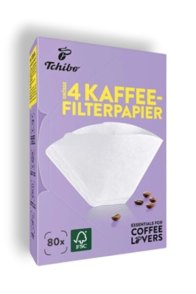Tchibo Filtre Kahve Kağıdı No;4 80'li