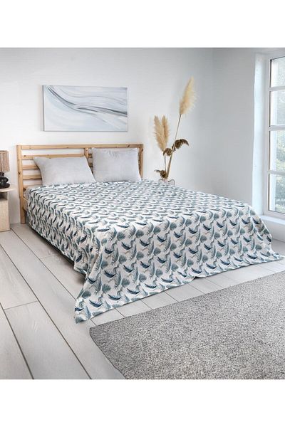 Menderes Home Cotton Collection Double Pike Mint