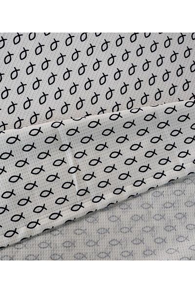 Menderes Home Cotton Collection Single Pike Fish