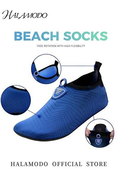 HALAMODO Water Shoes for Women & Men Quick-Dry Water Sports Barefoot Shoes Swim Surf Shoes Soft Bottom Outdoo