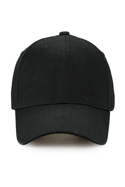 Ritagarcia Unisex Adjustable Sports Black-white Basic Cap Hat Set of 2