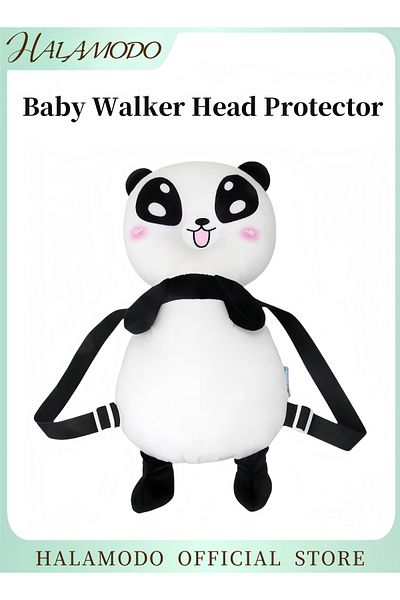 HALAMODO Baby Walker Head Protector Adjustable Baby Head Protection Backpack Backpack for Learning Walking Cr
