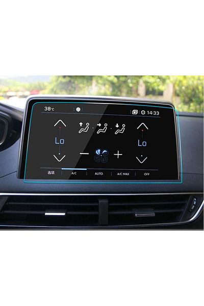 Techmaster Peugeot 5008 2016-2020 Navigation Tempered Screen Protector
