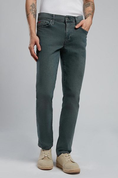 Lee Cooper Jagger Men's Slim Straight Fit Gawain Smb Mid Jean Pants