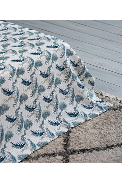 Menderes Home Cotton Collection Double Pike Mint