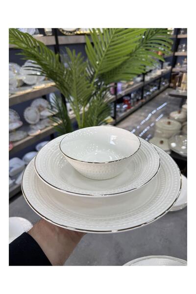 Doğudeko Rienna Gold Retro 29 Parça Yemek Takımı