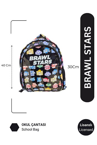 BRAWL STARS Printed Licensed Children's School Bag