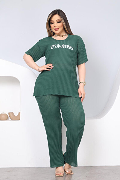 DPARİS Plus Size Pajama Set