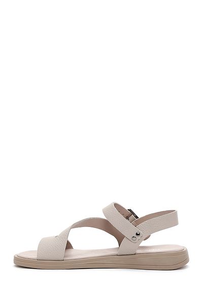 Derimod Mink Women's Leather Sandals - Ankle Strap, Model 24sfd1504ft