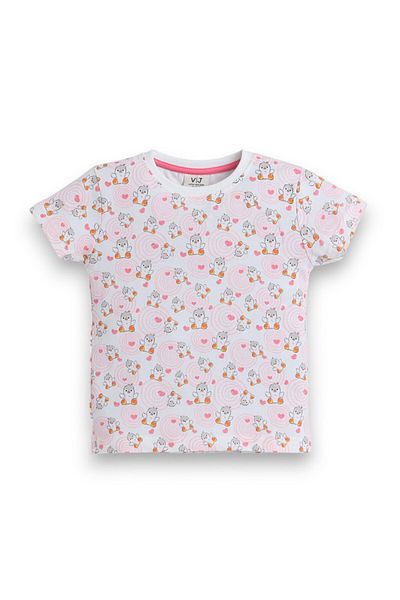Victor and Jane - All-Over Printed T-shirt and Pyjama Set