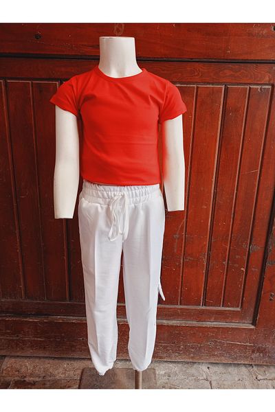 Terry White Combed Jager Pants