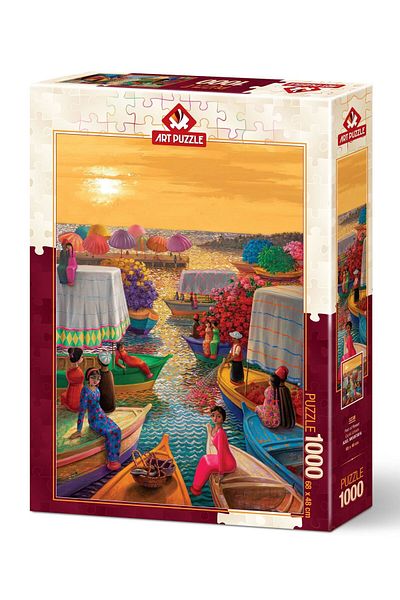 Art Puzzle Flower Port 1000 Piece Puzzle