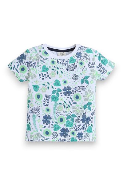 Victor and Jane - All-Over Printed T-shirt and Shorts Pyjama Set
