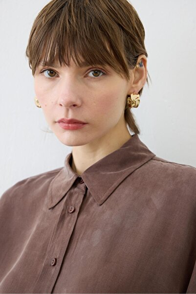 TERZİ DÜKKANI Prime Grind Silk Trouser Suit Brown