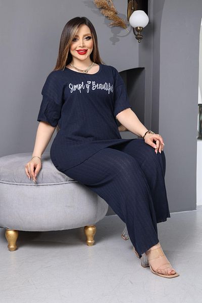 DPARİS Set de pijama dimensiune Plus