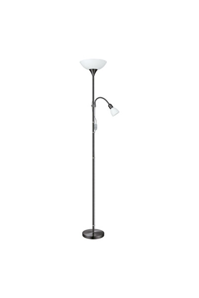 Eglo UP 2 E27 Floor Lamp with Reading Lamp