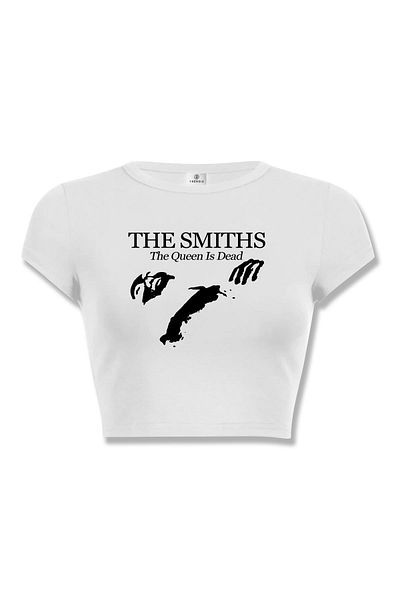 Trendiz Woman The Smiths Crop White