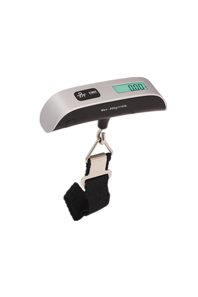 Techmaster Dijital El Kantarı 50 Kg Bavul Kurban Terazisi Işıklı Pil Hediye
