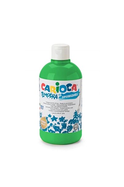 CARIOCA Tempera Boya (SÜPER YIKANABİLİR) 500ml - Yeşil