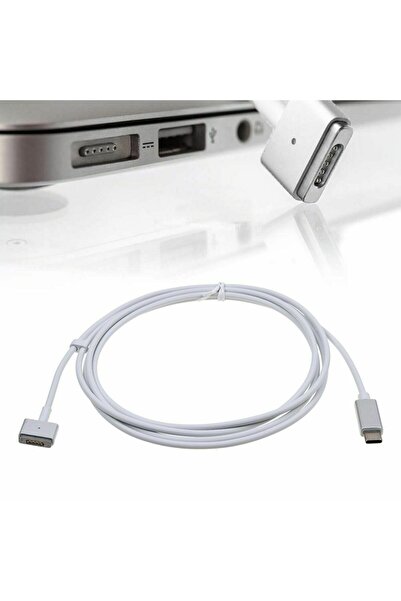 Techmaster Type-c To Magsafe 2 Macbook Pro Macbook Air Uyumlu Şarj Kablosu
