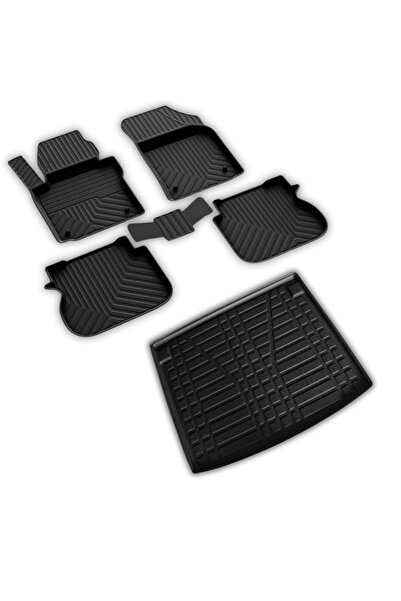 ferrous autoaccessories Volkswagen Caddy Combi Ferrous 4D Paspas ve 3D Bagaj ...