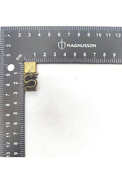 BONCADAS 5x10 MM DERİ BİLEKLİK KİLİTİ SEMBOLLÜ MIKNATISLI KİLİT