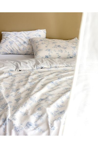 Madame Coco Tiny King Size Spannbettlaken-Set – Ranforce gemustert
