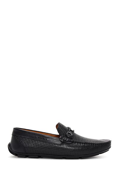 Derimod Fly Men's Black Leather Loafer - Casual 24sfd 632426