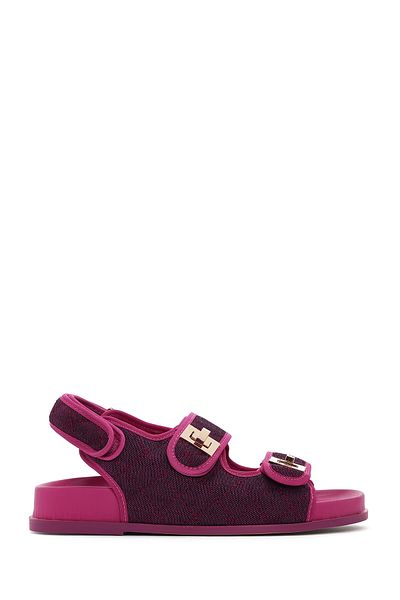 Derimod Pink Women's Sandals - Ankle Strap, Model 24SFD44076F