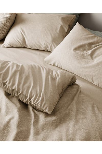 Madame Coco Odette King Size Bettbezug-Set – Ranforce gemustert