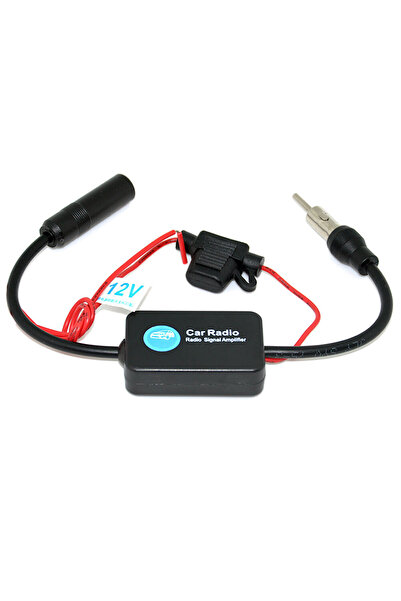 Techmaster 12v Radyo Sinyal Yükseltici Güçlendirici Amplifikatör