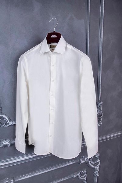PR PACO ROMANO ART OF FASHİON MEN'S SLIM FIT LONG SLEEVE 6 DROP BONE SHIRT