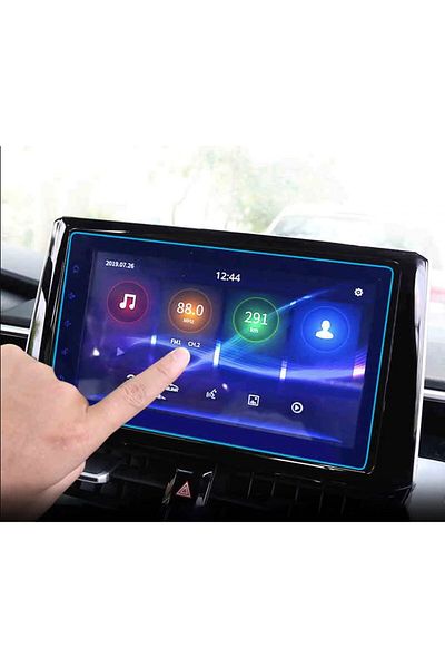 Techmaster Toyota Corolla 2019 Navigation Tempered Screen Protector
