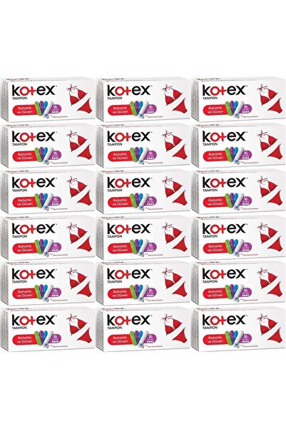 Kotex Tampon Süper 288 Li Set (18PK*16)