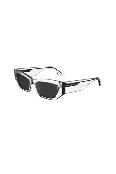 Karl Lagerfeld KL 6160S 000 54 Unisex Dikdörtgen Şeffaf Kemik Güneş Gözlüğü
